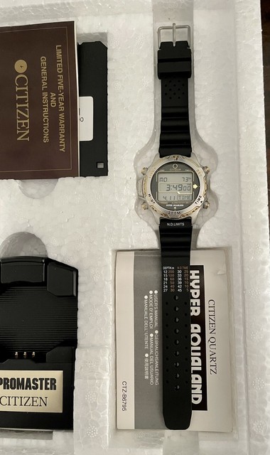 Citizen Hyper Aqualand Promaster MA9024-24E Wrist Watch for Men for sale  online | eBay