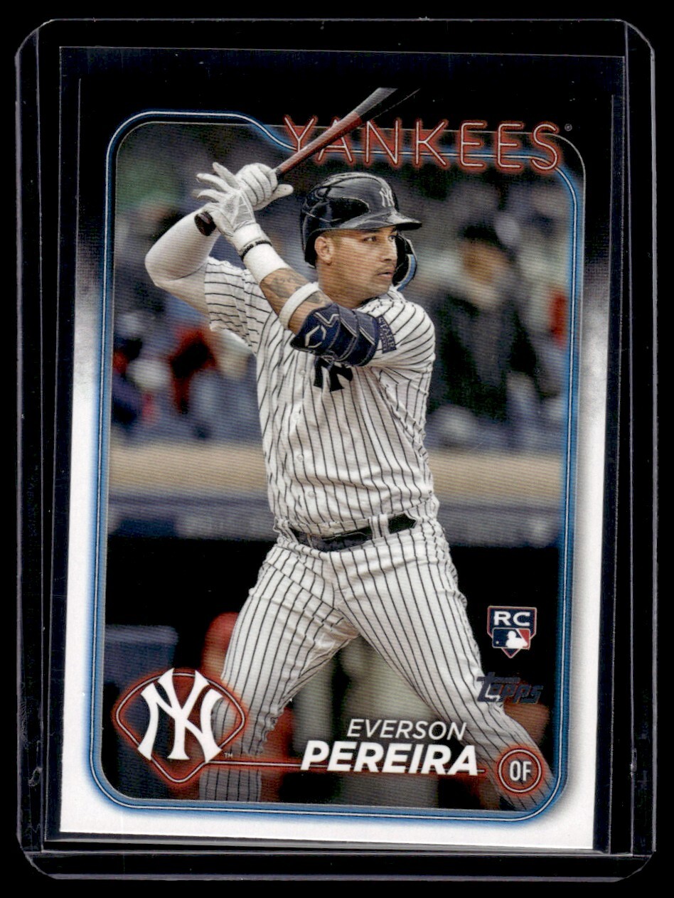 2024 Topps Everson Pereira RC New York Yankees #461