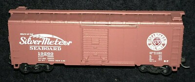 SCL Seaboard Coast Line 40` Boxcar Athearn Blue Box with Kadee Couplers USED