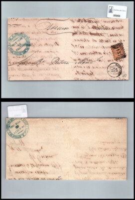 Postal history Kingdom VEII S. Stefano del monte degli Angeli-Gorlago cat 17