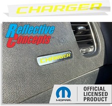 Charger Dash Emblem Lettering Overlay Decal Sticker For 2011-2014 Dodge Charger