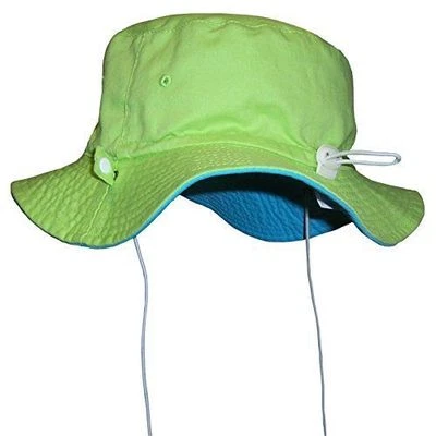 SUN CAPS TM NIce Caps kids Unisex Reversible and Adjustable Cotton Twill Aussie Sun Hat NEW
