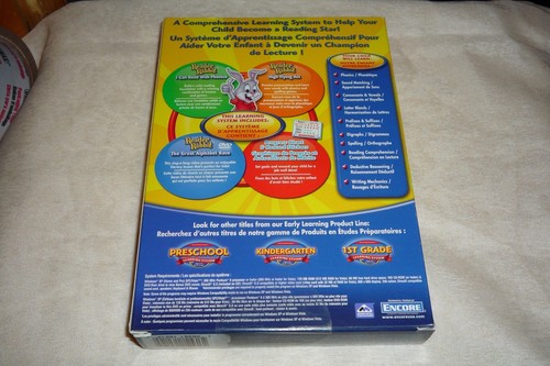 Learning Company Reader Rabbit Reading Learning System Windows 3 Disc Set NEW - Picture 2 of 2