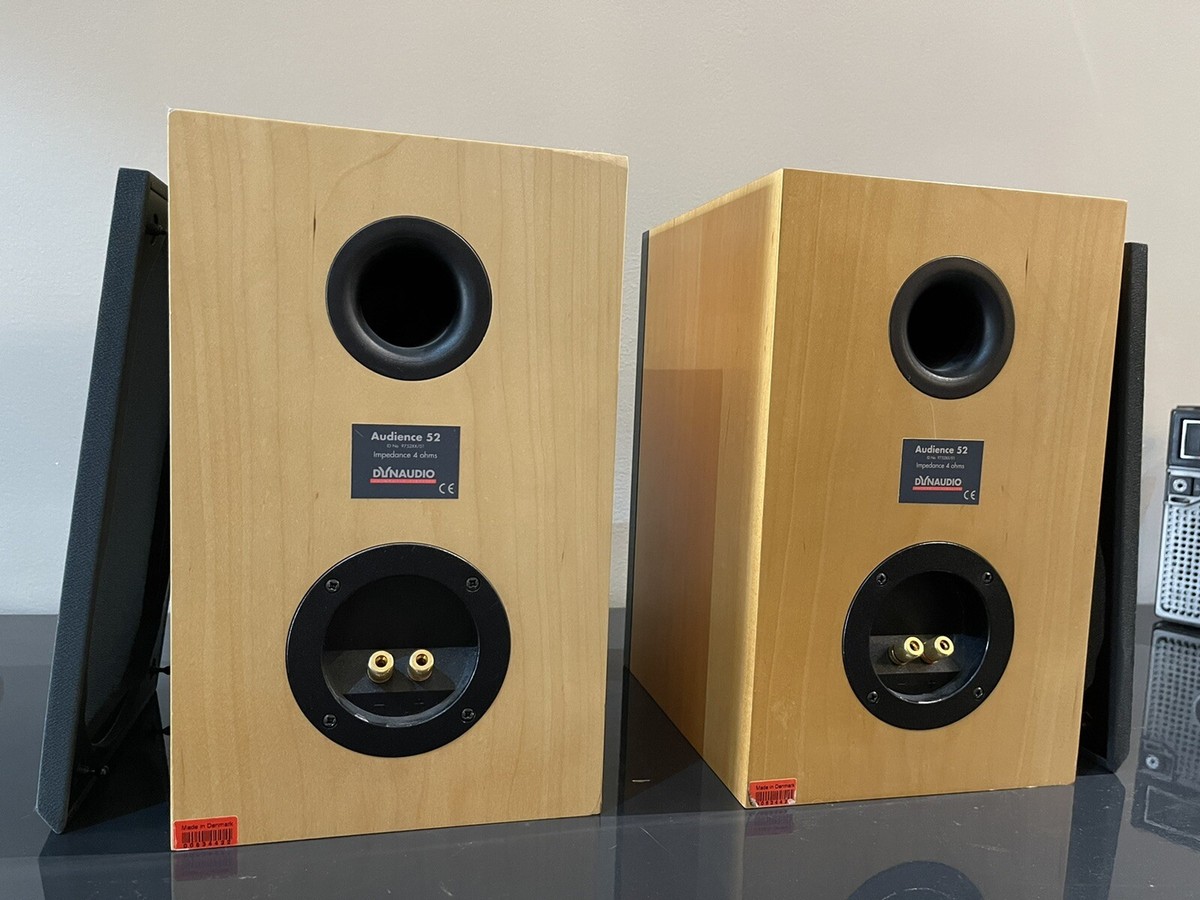 Dynaudio Audience 52 rear bookshelf speakers Maple Denmark 4 Dynaudio Audience 52 rear bookshelf speakers Maple Denmark 4