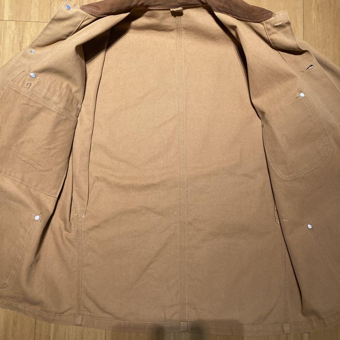Carhartt Michigan Chore Coat Unlined Brown 6C Made in USA Carhartt Michigan Chore Coat Unlined Brown 6C Made in USA