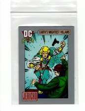 DC COMICS COLLECTOR CARD -JERICO - SERIES 1 1991