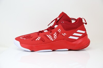 Adidas Pro N3XT 2021 Basketballschuhe Turnschuhe Rot Größe UK 11 EUR 46 US 11,5