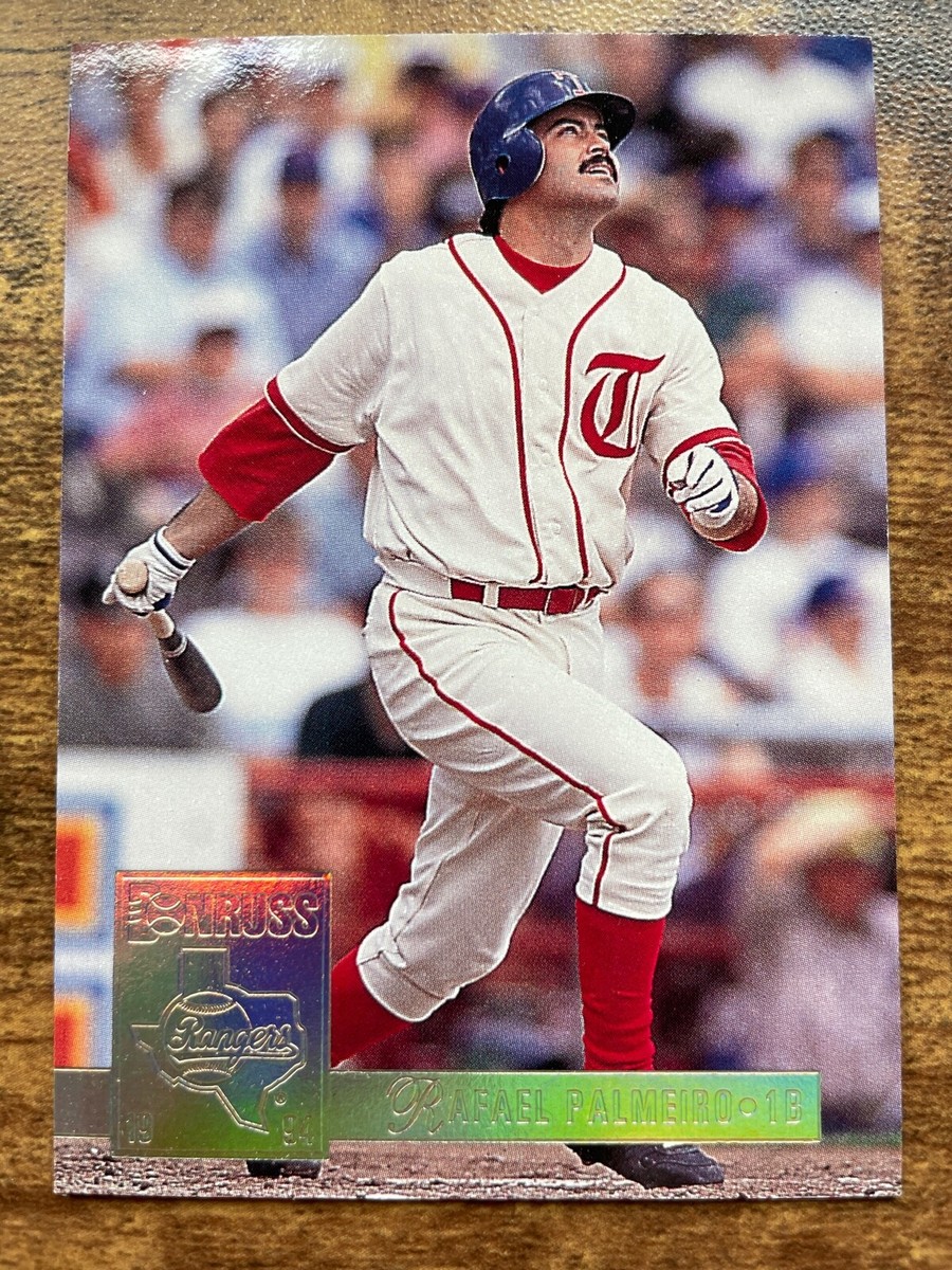 メジャーリーグ　カード　Rafael Palmeiro 1993 Topps Stadium Club Teams #26 Rafael Palmeiro Texas