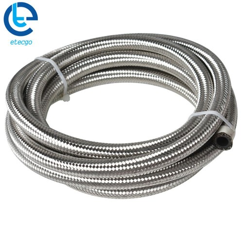 Kit de ajuste extremo de manguera de combustible trenzado de 10 pies y manguera giratoria 4 AN 6AN 8AN 10AN - Imagen 5 de 12