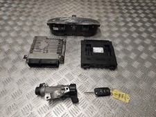 Skoda Fabia Mk2 2012 1.6 Diesel Ignition Barrel Key Transponder Engine Ecu