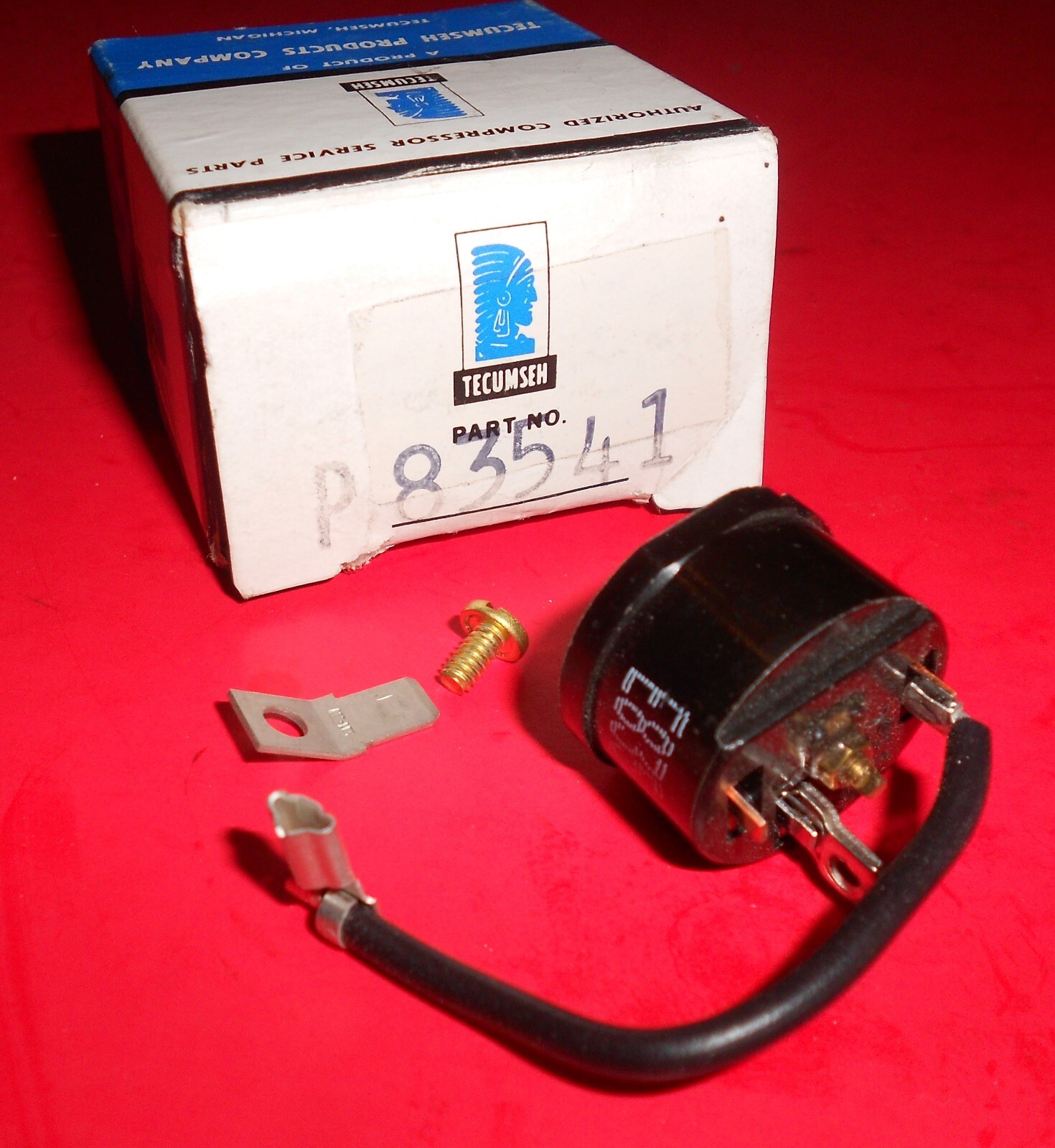 NOS Tecumseh #P83541 Motor Starter OVERLOAD RELAY for AEA1336AXA Compressor