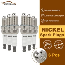 6x Nickel Spark Plugs For Mercedes-Benz E320 3.2L 1998-2005