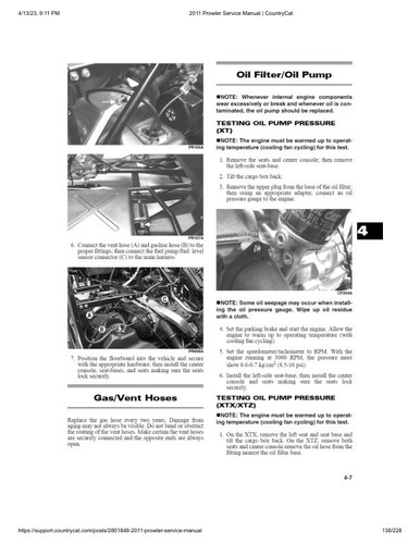 Manual de servicio Arctic Cat Prowler | 2011 | PDF y CD o USB enviado por correo - Imagen 6 de 9