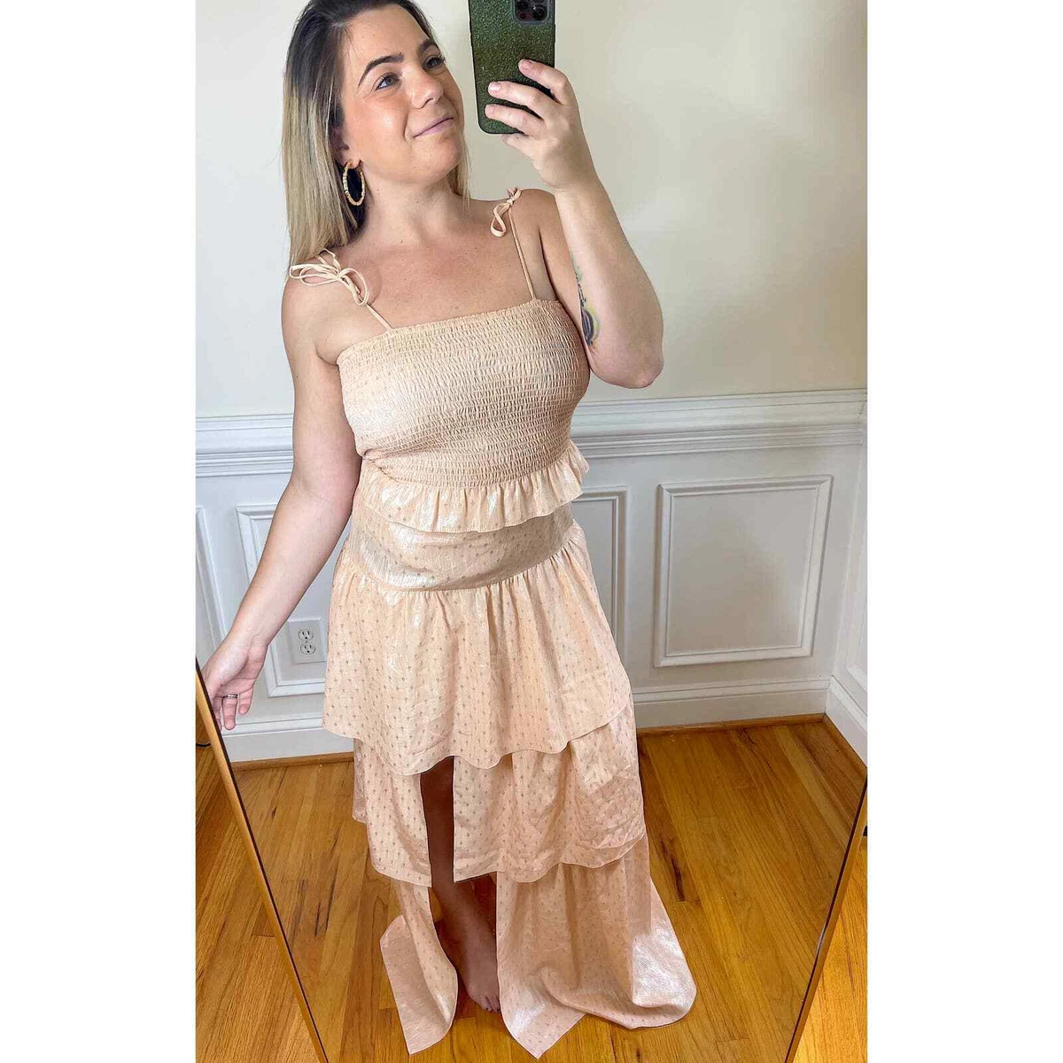 Amanda uprichard top ruffle dress