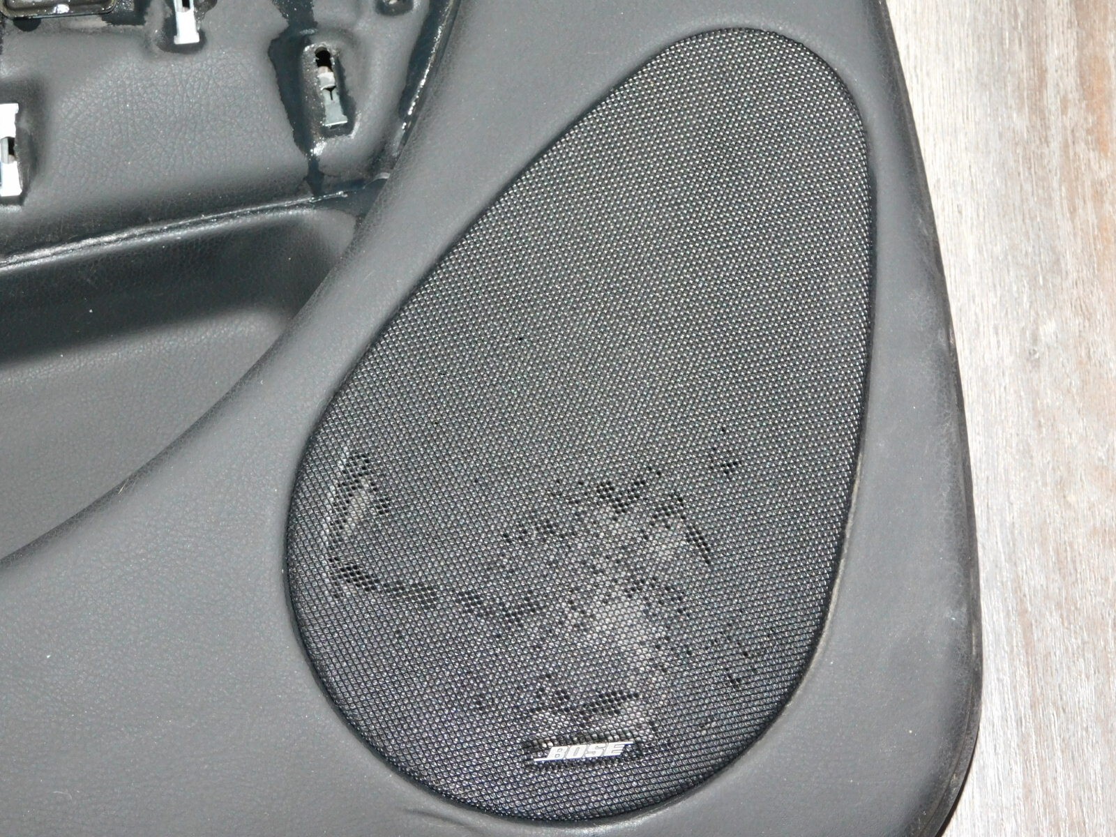 04-19 Maserati REAR LEFT DOOR INTEROR PANEL (BLACK) WITH RED STITCHING OEM