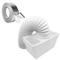 Tumble Dryer Vented Condenser Kit for HOTPOINT Box 4 Hose + Mount + Foil Tape