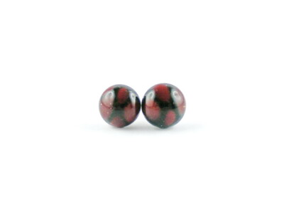 Ohrstecker Handarbeit Glas Muranoglas Glaskunst #080104