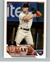 2023 Topps Steele Walker 264 RC San Francisco Giants