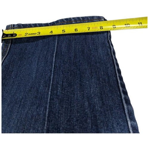 Tommy Girl Jeans Back Flap Pockets Size 11 Blue Denim 32x31 - Picture 6 of 14