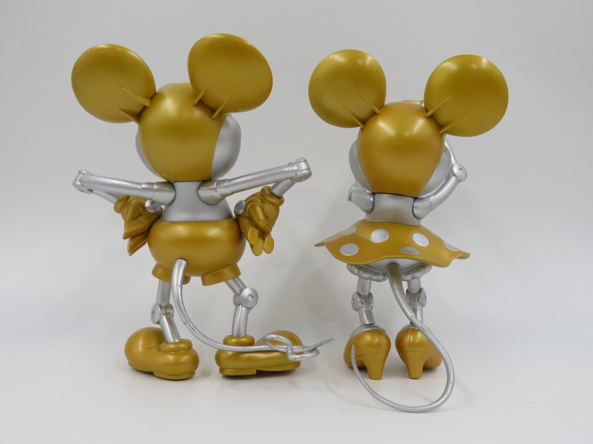 DISNEY Future Mickey & Minnie VCD Figures - Hajime Sorayama x