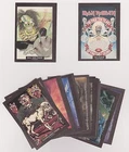 1991 BROCKUM ROCKCARDS STICKER ART COMPLETE 18 CARD INSERT SET ~ MULTIPLES