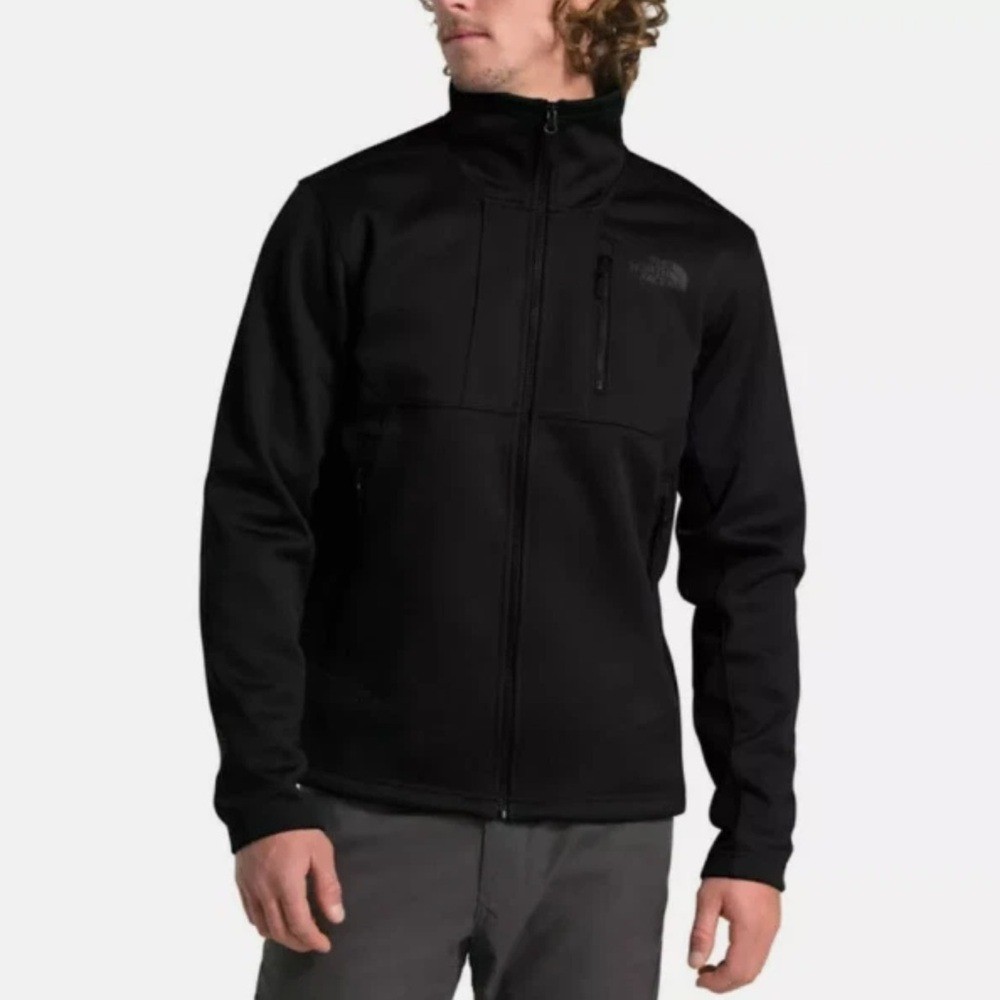 The North Face Apex Risor Soft Shell Jacket in bl… - image 1