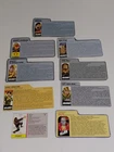 Vintage GI Joe/Cobra File Card Lot #1 ARAH Hasbro