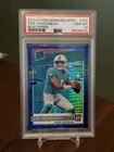 2020 Panini Donruss Optic Tua Tagovailoa Blue Hyper PSA 10 🔥 Dolphins