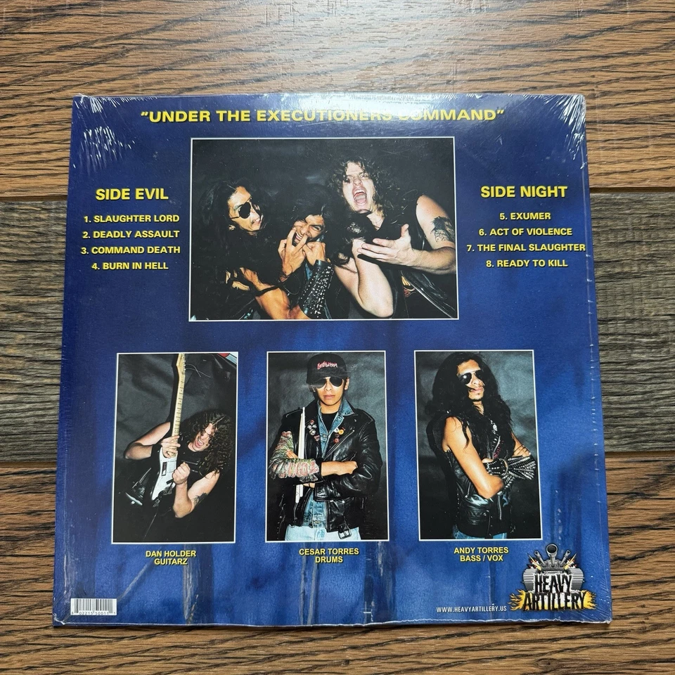 Merciless Death Evil In The Night Picture Disc LP 2007 Sealed Heavy Artillery - Image 2 of 4