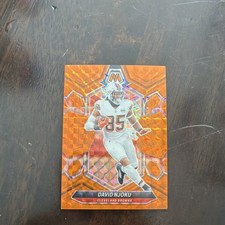 Panini 2024 Mosaic David Njoku #54 Orange Mosaic Prizm /199 Cleveland Browns