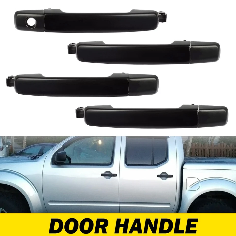Manija de puerta exterior delantera izquierda/derecha para 05-08 Nissan Frontier 05-15 Xterra S Foto 2 de 4