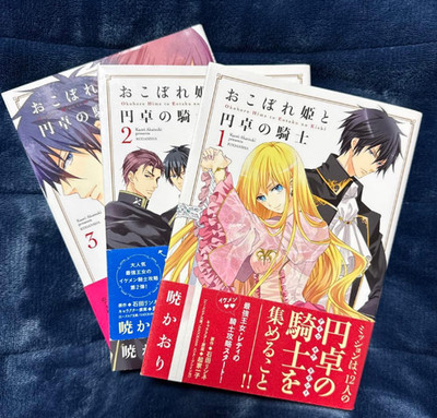 Okobore Hime to Entaku no Kishi Japanese Complete Full Comics Manga Set Vol.1-3