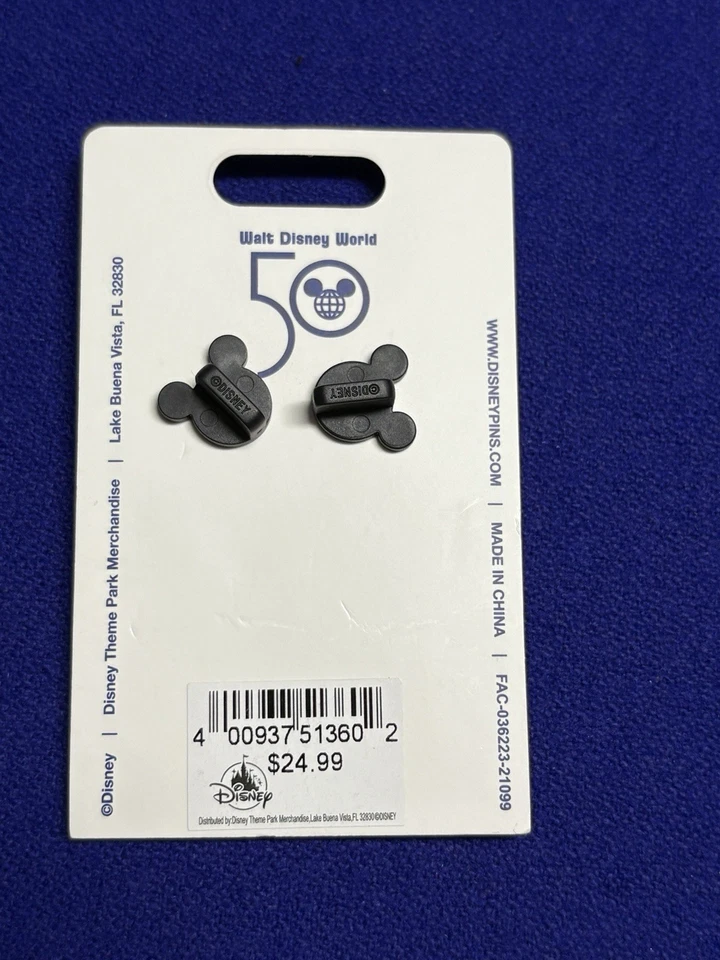 Walt Disney World 50th Anniversary Attraction Crest Pin The Haunted Mansion NEW - Imagem 3 de 4