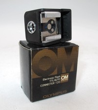  NICE OLYMPUS OM SYSTEM TTL AUTO CONNECTER T20 FOR OM-2N, OM-2, OM-1N IN BOX