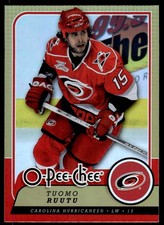 2008-09 O PEE CHEE METAL Tuomo Ruutu Carolina Hurricanes #164