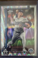 2025 Topps Chrome - River Ryan #18 RayWave Refractor (RC)