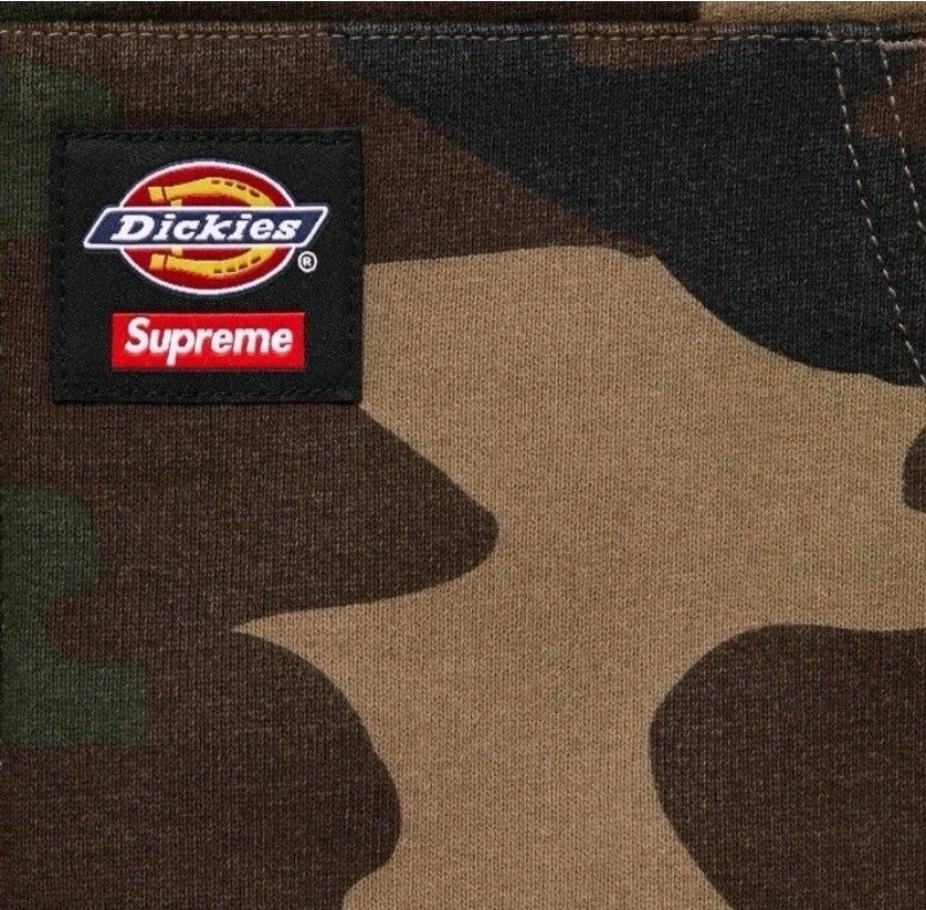 Supreme x Dickies Quilted Lined Zip Up Sz Large L Hooded
