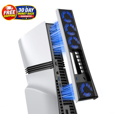 Cooling Fan for PS5 Pro, 4-Fan 36-Blade with Auto Speed USB3.0  Fits PS5 Pro