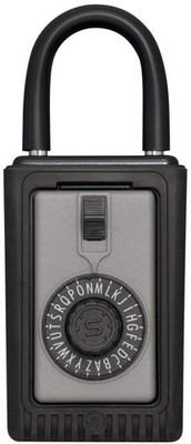Kidde Accesspoint Portable 3-Key Safe with Spin Dial - Titanium Gray