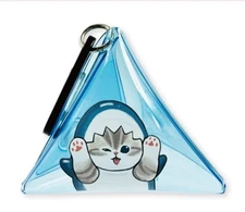 Marimocraft mofusand Clear Triangle Pouch (Shark Meow)