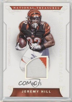 2016 National Treasures Century Materials Holo Silver Prime 5/25 Jeremy Hill 3j2