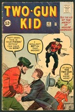 Two-Gun Kid #62 Marvel Comics (1962) 3rd Matt Hawk, Stan Lee & Jack Kirby issue