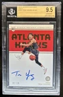 2018-19 Panini Encased Trae Young RC Gold Rookie Auto #/10 Hawks BGS 9.5