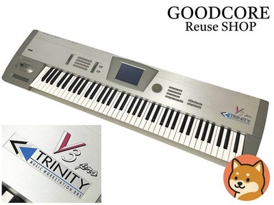 KORG Trinity V3 Pro 76-Key Music Workstation Synthesizer MOSS-TRI Tested Good