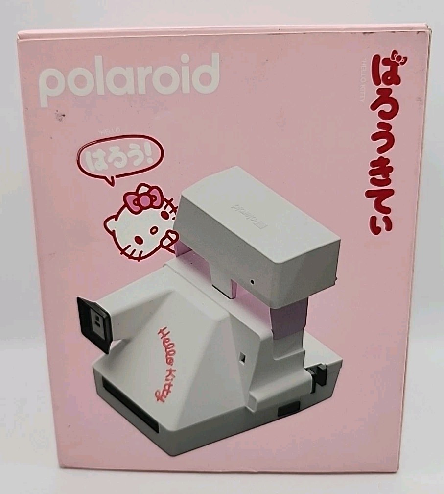 NEW Hello Kitty x Polaroid 600 Strawberry Milk Instant Film Camera