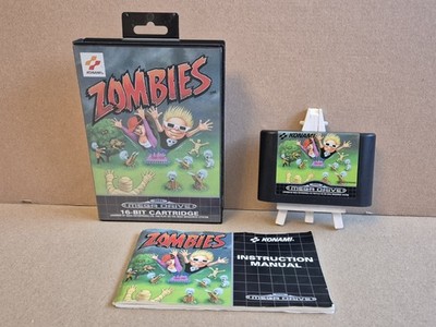 Zombies - Sega Mega Drive - Spiel in OVP + Anleitung - Getestet - Top 