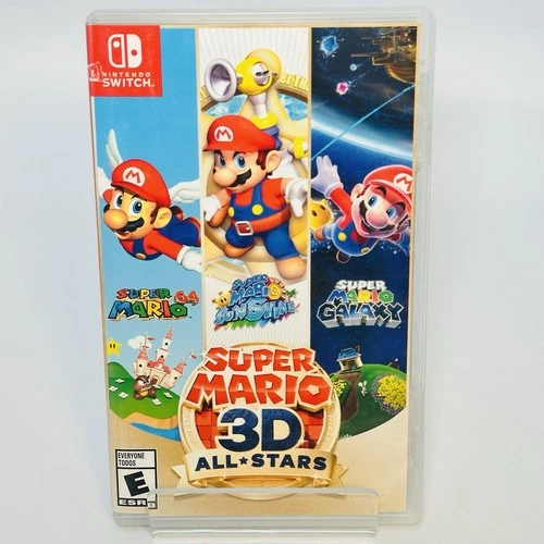Super Mario 3D All-Stars (Nintendo Switch) Game & Case -Tested -Same Day Ship