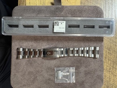 Rolex Datejust 41 Mens Oyster Bracelet 72610 21mm Steel Band Ref. 126330 and 34