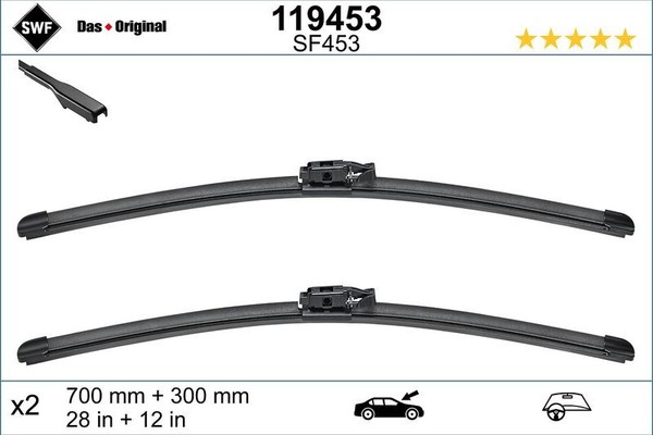 SWF Wischblatt 119453 FüR Renault-image