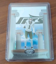 2025 Panini Certified Football Ahmad Sauce Gardner Franchise Foundations JETS
